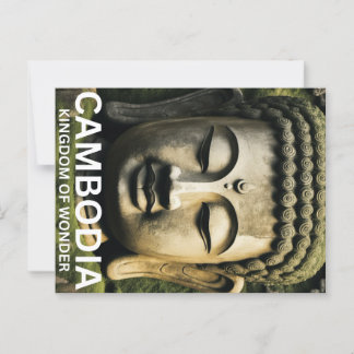 Cambodja-Briefkaart Briefkaart