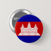 Cambodja Button (Voorkant /achterkant)