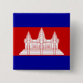Cambodja Button (Voorkant)
