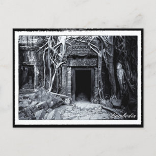 Cambodja - Geheime deur, tempels voor Angkor Watt Briefkaart
