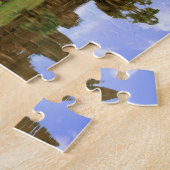 Cambodja, Kampuchea, Angkor Wat tempel. Legpuzzel (Zijkant)