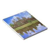 Cambodja, Kampuchea, Angkor Wat tempel. Notitieblok (Schuin)