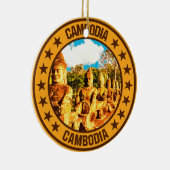 Cambodja Keramisch Ornament (Rechts)