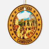 Cambodja Keramisch Ornament (Links)