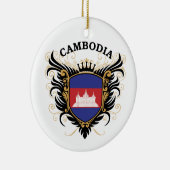 Cambodja Keramisch Ornament (Rechts)