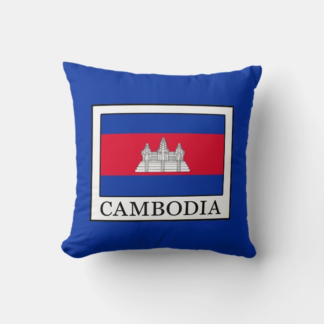 Cambodja Kussen (Voorkant)