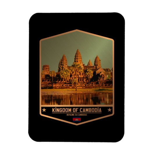 Cambodja Magneet (Verticaal)