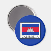 Cambodja Magneet (Voorkant / Achterkant)
