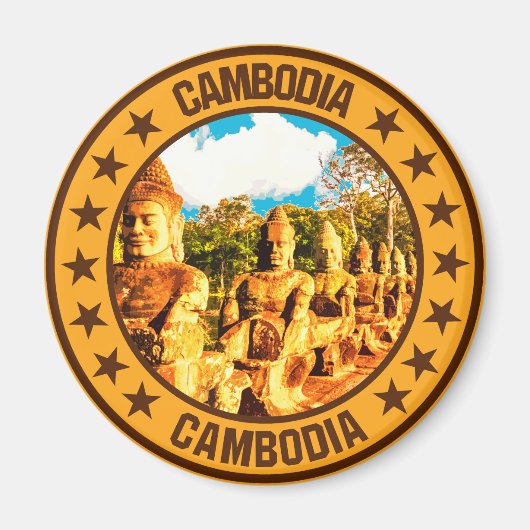 Cambodja Magneet (Voorkant)