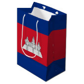 Cambodja Medium Cadeauzakje (Voorkant Gekanteld)