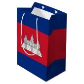 Cambodja Medium Cadeauzakje (Achterkant Gekanteld)