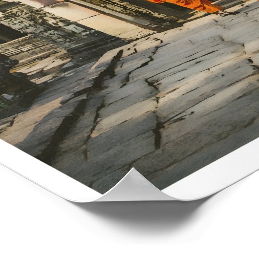  Cambodja-poster Poster (Hoek)