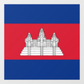 Cambodja Raamsticker (Vel)