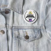 Cambodja Ronde Button 5,7 Cm (In situ)
