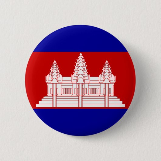 cambodja ronde button 5,7 cm (Voorkant)