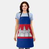 Cambodja Schort (Gedragen)