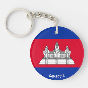 Cambodja Sleutelhanger voor charmerende patriottis
