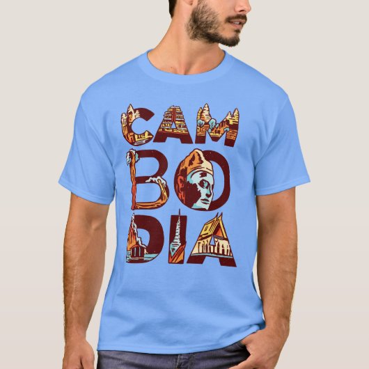 Cambodja T-shirt (Voorkant)