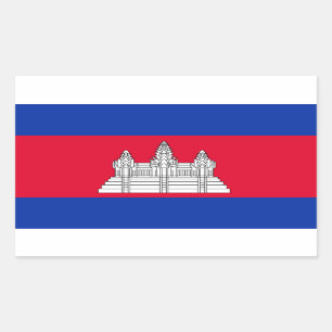 Cambodja* Vlag Sticker