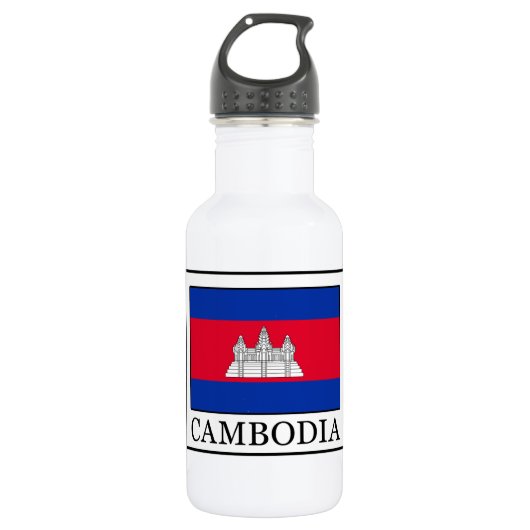 Cambodja Waterfles (Voorkant)