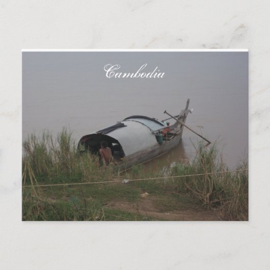 Cambodjaans Briefkaart (Voorkant)