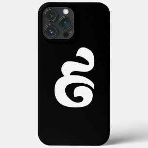 Cambodjaans nummer 9 / Nine / ៩ (Pram Buen) Khmer iPhone 13 Pro Max Hoesje