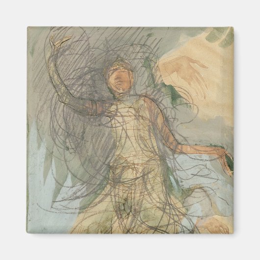 Cambodjaanse danser magneet (Voorkant)