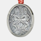 Cambodjaanse danserijsteen metalen ornament (Links)