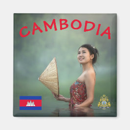 Cambodjaanse fotomagneet magneet