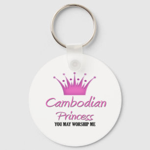 Cambodjaanse prinses sleutelhanger