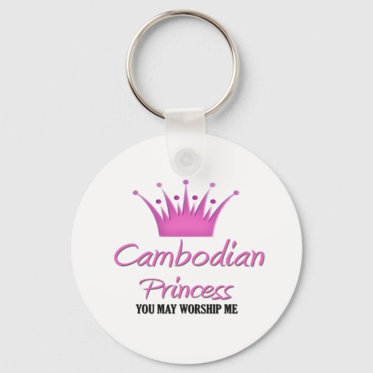 Cambodjaanse prinses sleutelhanger (Voorkant)