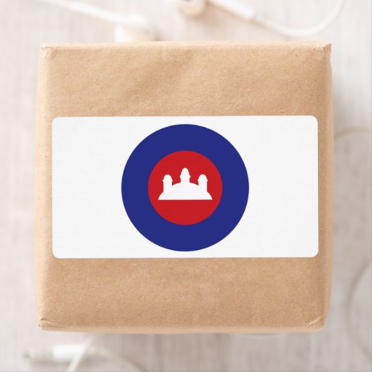 Cambodjaanse Rondel Etiket (Insitu)