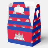 Cambodjaanse vlag bedankdoosjes (Geopend)