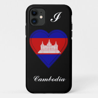 Cambodjaanse vlag iPhone 11 hoesje