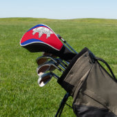 Cambodjaanse vlag golfheadcover (Insitu)