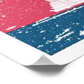 Cambodjaanse vlag Poster (Hoek)