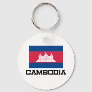 Cambodjaanse vlag sleutelhanger