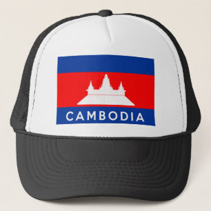 cambodjakland vlag naam trucker pet