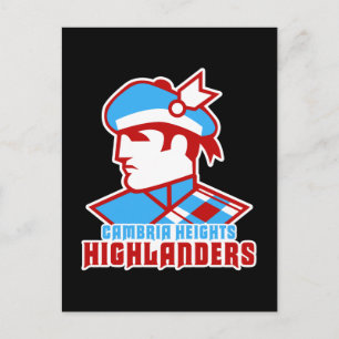 Cambria Heights Hoger Logo Design Briefkaart