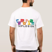 Cambriaanse explosie t-shirt (Achterkant)
