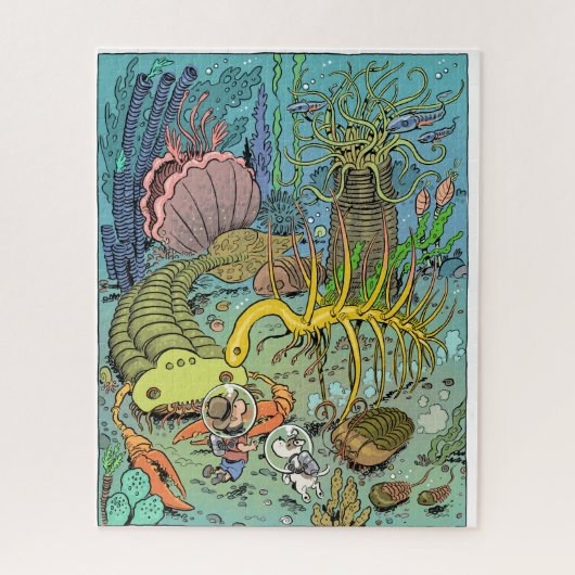 Cambrian Creatures Puzzel 520 stuk (Verticaal)