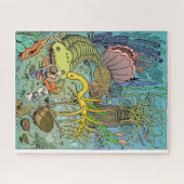 Cambrian Creatures Puzzle 520 pièce (Horizontal)