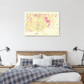 Cambridge Atlas 3 Canvas Afdruk (Insitu (Slaapkamer))