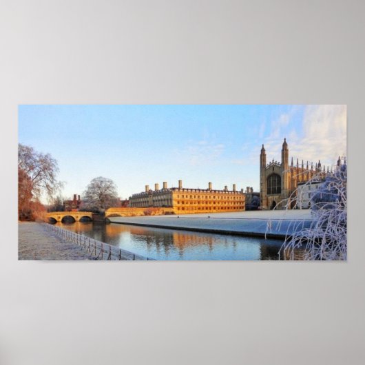 Cambridge Backs Poster (Voorkant)