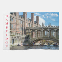 Cambridge Bridge of Sighs serviette à thé