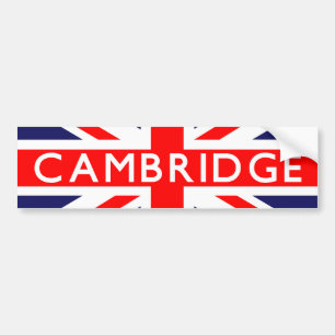 Cambridge : Britse vlag Bumpersticker