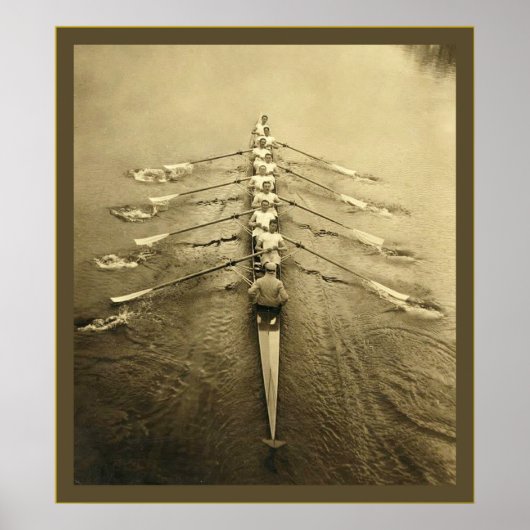  Cambridge Crew 1910-1915 Poster (Voorkant)