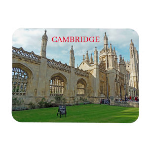 Cambridge King's College uitzicht fridge magnet Magneet