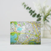 CAMBRIDGE, MA Carte Postale Carte Vintage (Debout devant)