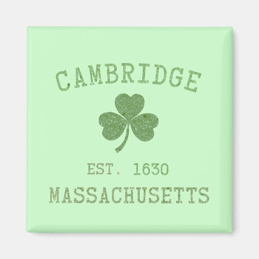 Cambridge MA Magneet (Voorkant)